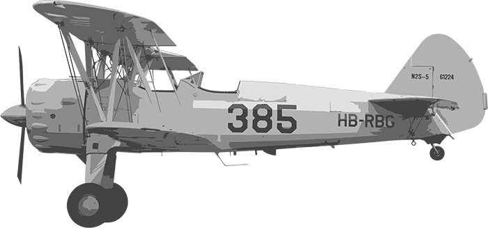 Boeing PT13D Stearman “HB-RBG”